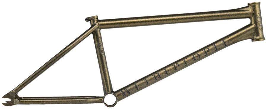 We The People Battleship Magnum BMX Frame - 21.25" TT, Metallic Bronze