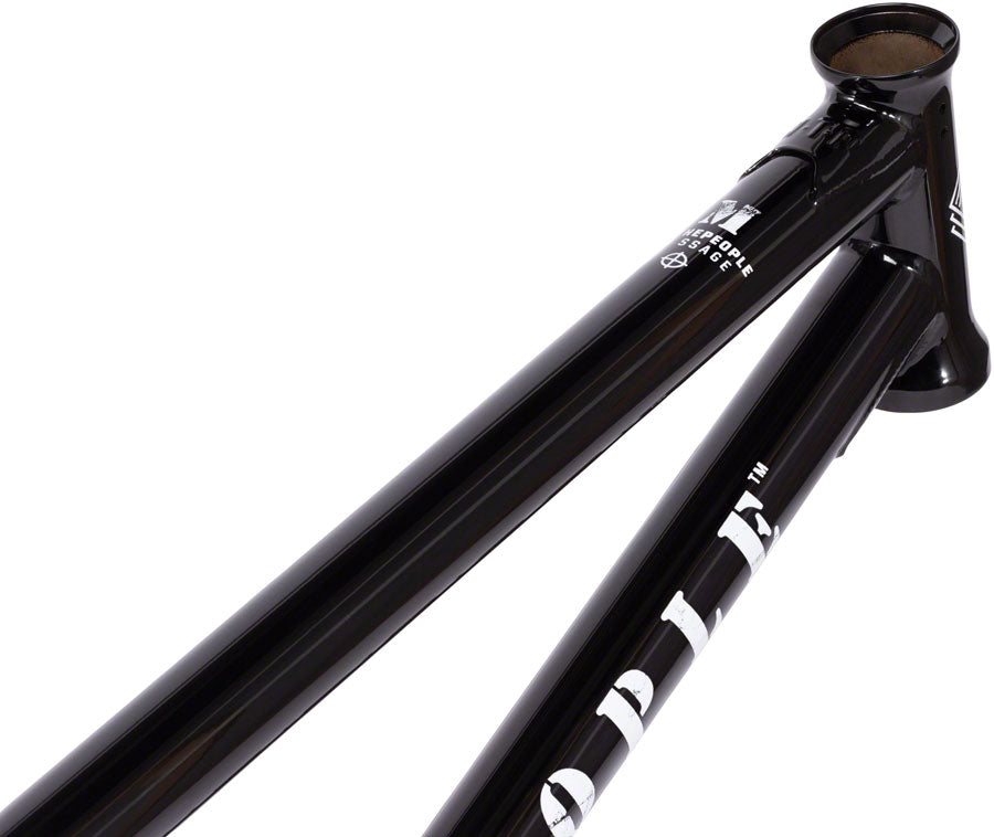 We The People Message BMX Frame - 21" TT, Black