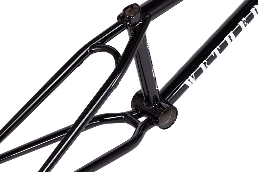 We The People Message BMX Frame - 20.6" TT, Black