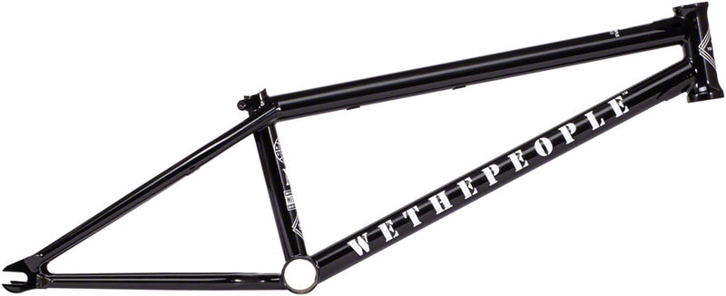 We The People Message BMX Frame - 21" TT, Black