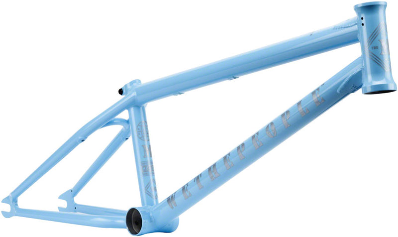 We The People Message BMX Frame - 20.6" TT, Metallic Sky Blue