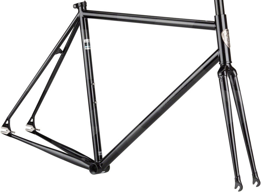 All-City Big Block Frameset - 700c, Steel, Night Sky / Smoke, 46cm