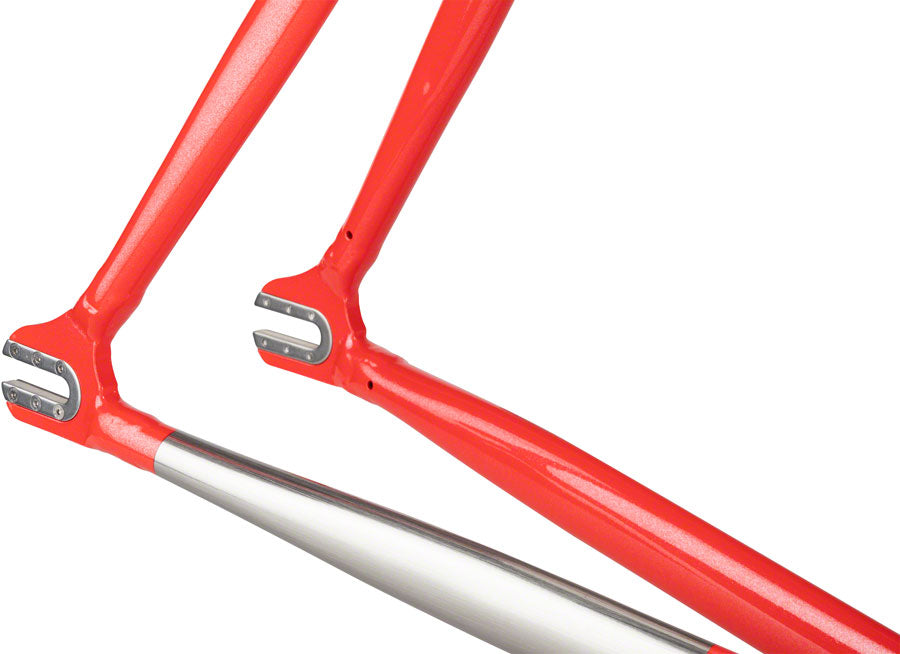 All-City Thunderdome Frameset - 700c, Aluminum, Hot Pink Blink, 52cm