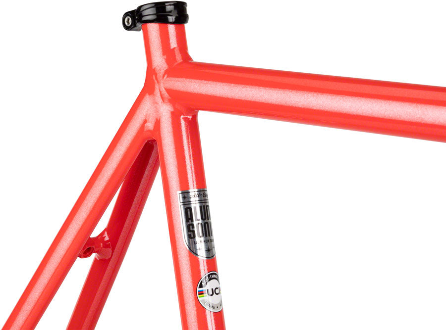 All-City Thunderdome Frameset - 700c, Aluminum, Hot Pink Blink, 58cm