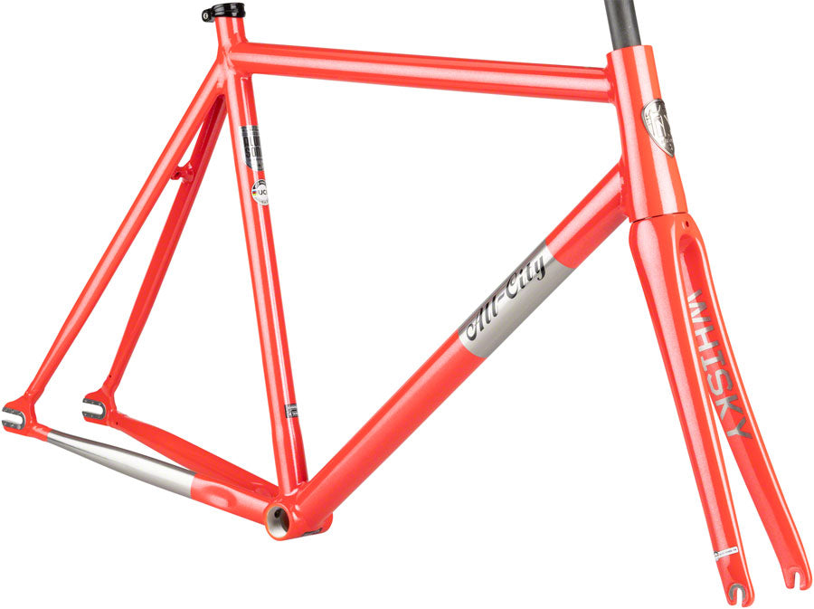 All-City Thunderdome Frameset - 700c, Aluminum, Hot Pink Blink, 46cm