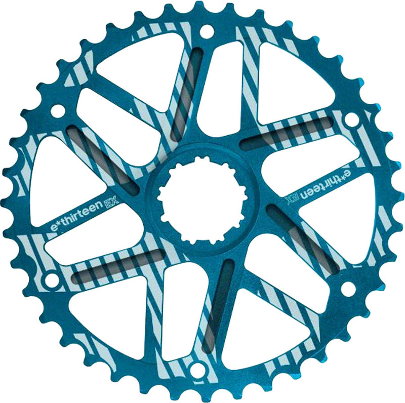 e*thirteen Extended Range Cog 40t Shimano 34t Compatible, Blue