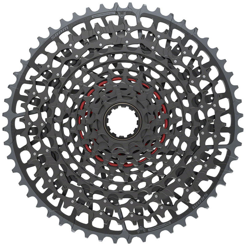 SRAM X0 Eagle T-Type XS-1295 Cassette - 12-Speed, 10-52t, For XD Driver, Black