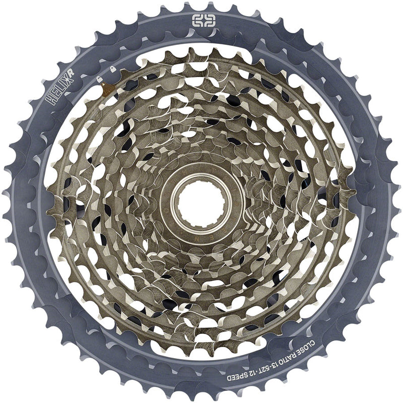 e*thirteen Helix Race Cassette - 12-Speed 13-52t, Gray