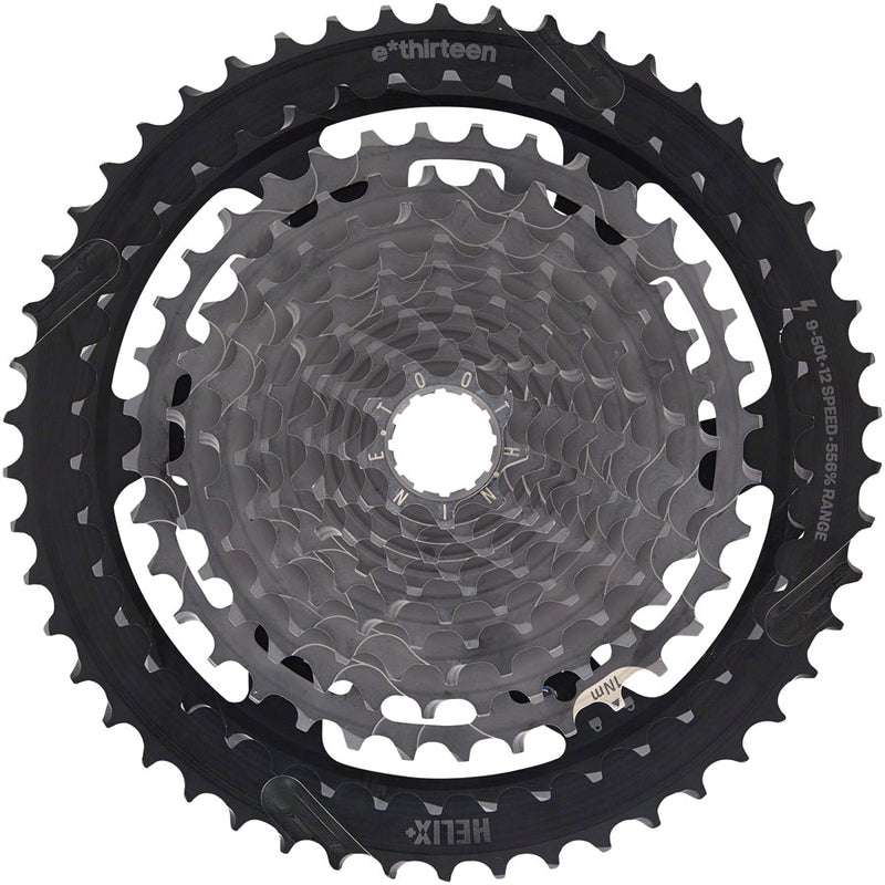 e*thirteen Helix Plus Cassette - 12-Speed, 9-50t, Black