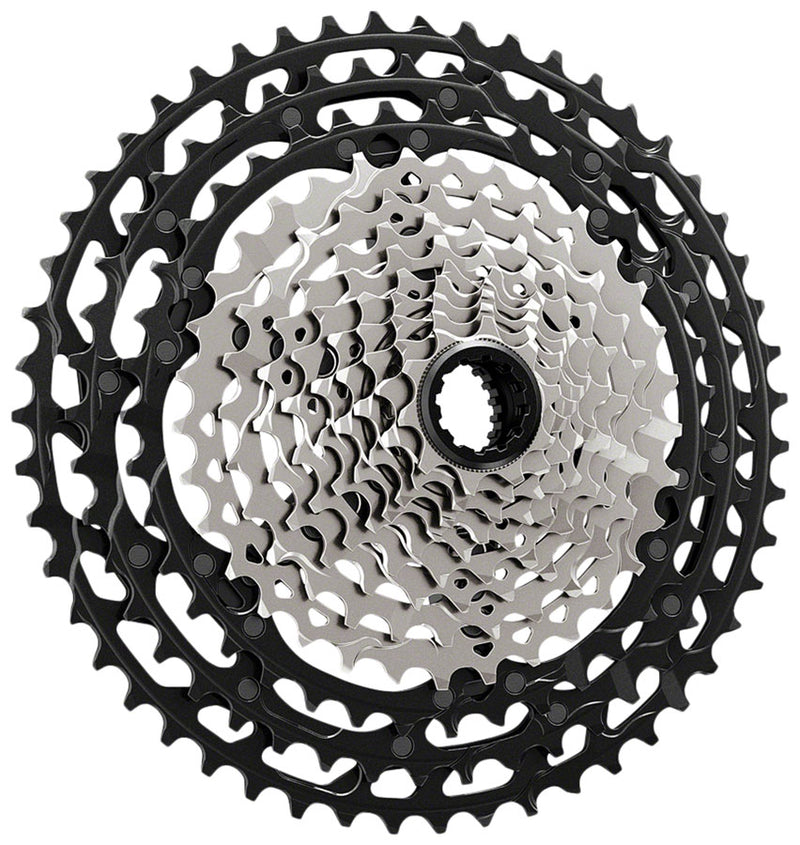 Shimano XTR CS-M9101 Cassette - 12 Speed, 10-51t, Black/Gray, Micro Spline