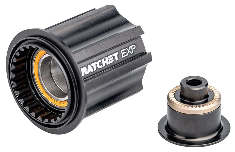 DT Swiss Ratchet EXP Freehub Body - Campagnolo 9 - 12s, Standard, Aluminum, Ceramic Bearing, QR x 130/135 mm, Kit w/ End Cap