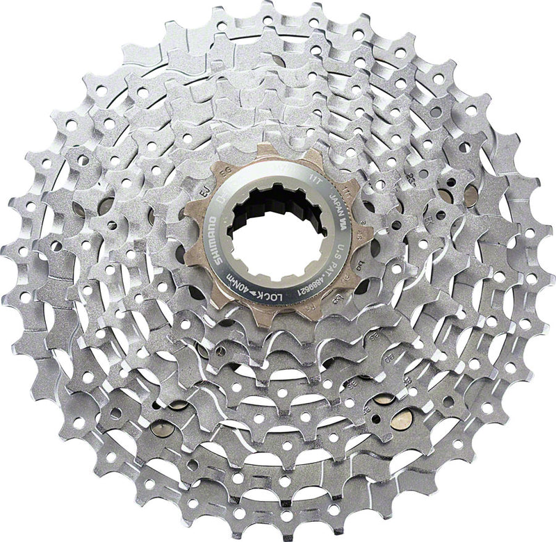 Shimano Deore XT CS-M770 Cassette - 9 Speed 11-32t Silver