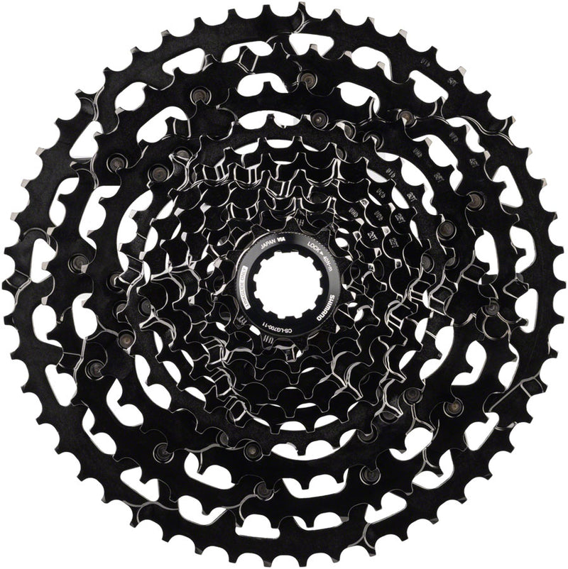 Shimano CUES  CS-LG700-11 Cassette - 11 Speed, 11-50t, LINKGLIDE, Black