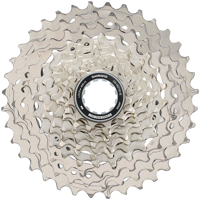 Shimano 105 CS-HG710-12 Cassette - 12-Speed, 11-36t, HG L2, Silver