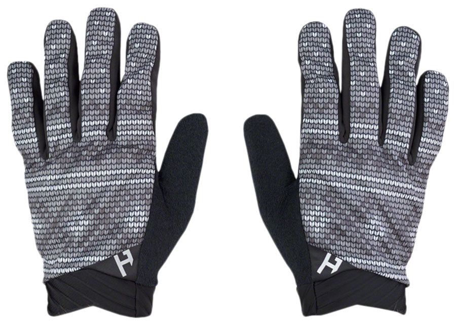 HandUp ColdER Weather Gloves - Knitted Gray, Full Finger, X-Large