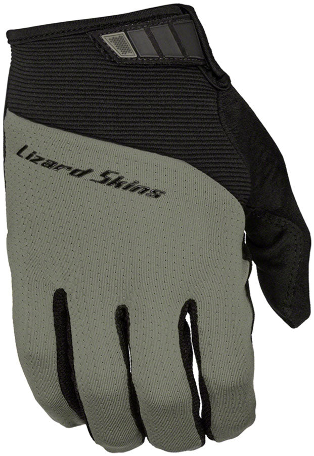 Lizard Skins Monitor Traverse Gloves - Titanium Gray, Full Finger, Large