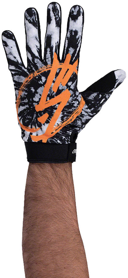 The Shadow Conspiracy Conspire Gloves - Tangerine Tye Die, Full Finger, Medium