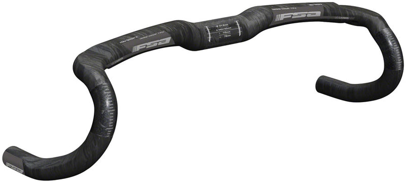 Full Speed Ahead K-Wing AGX Drop Handlebar - Carbon, 31.8mm, 42cm, Carbon