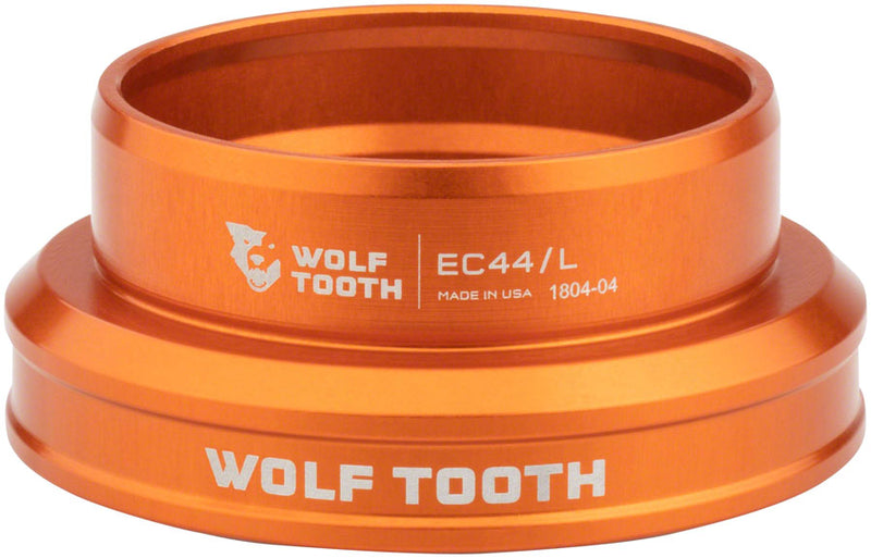 Wolf Tooth Performance Headset - EC44/40 Lower, Orange