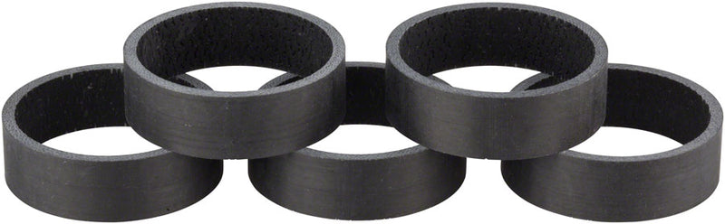 WHISKY 10mm UD Carbon Spacer Matte Black 5-pack