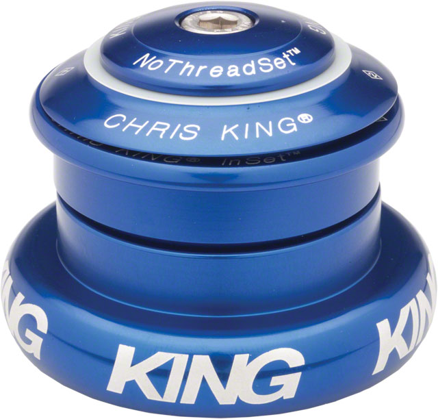 Chris King InSet i7 Headset - 1-1/8 - 1.5", 44/44mm, Navy