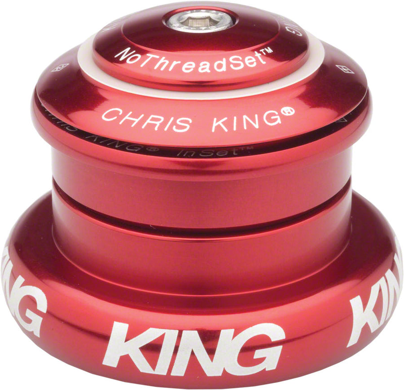 Chris King InSet i7 Headset - 1-1/8 - 1.5", 44/44mm, Red