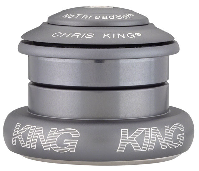 Chris King InSet i7 Headset - 1-1/8 - 1.5", 44/44mm, Matte Slate