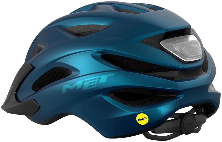 MET Crossover MIPS Helmet - Blue Metallic, One Size