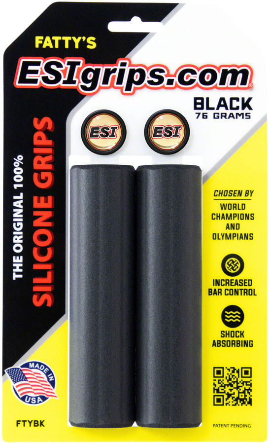 ESI Fatty's Grips - Black