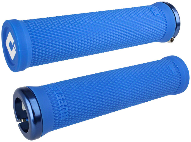 ODI Ruffian v2.1 Lock-On Grips - Blue