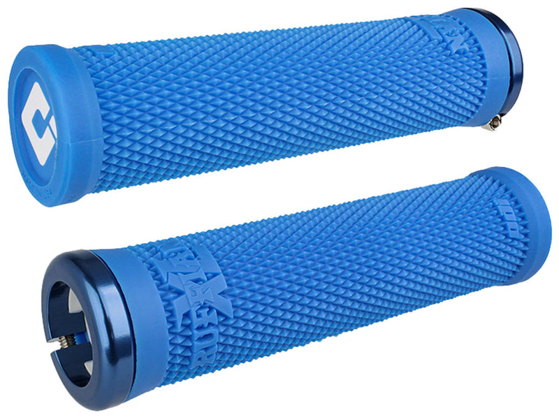 ODI Ruffian XL v2.1 Lock-On Grips - Blue