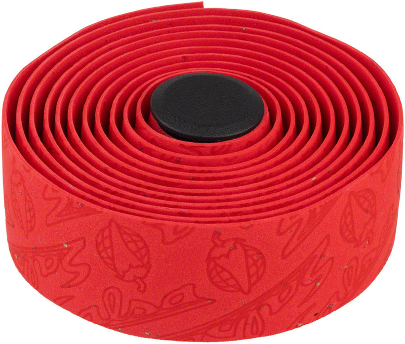 Salsa Gel Cork Bar Tape - Red