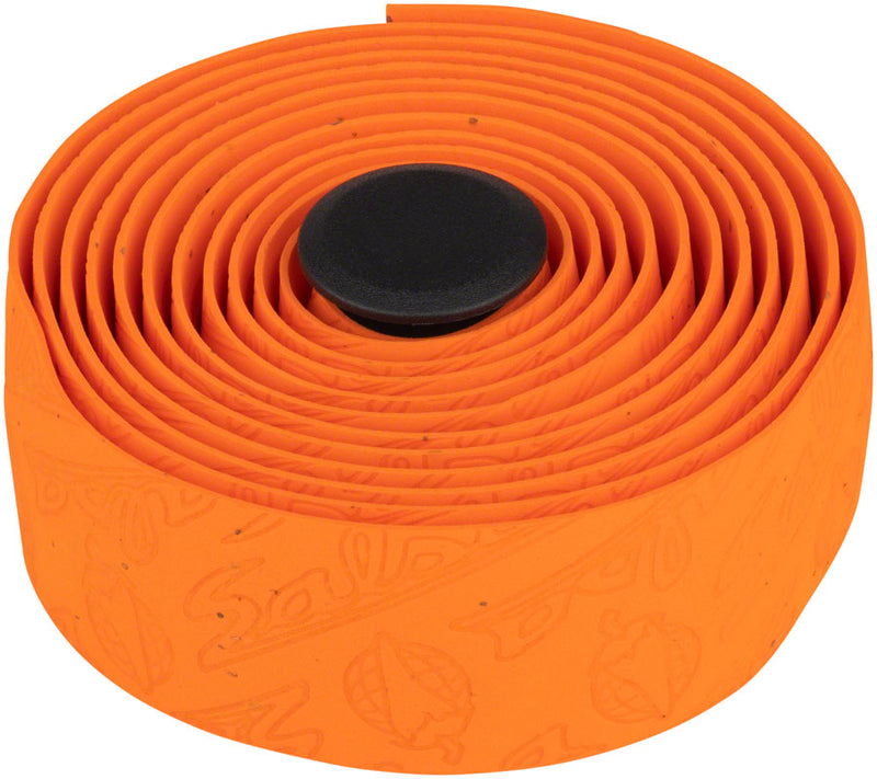 Salsa Gel Cork Bar Tape - Orange