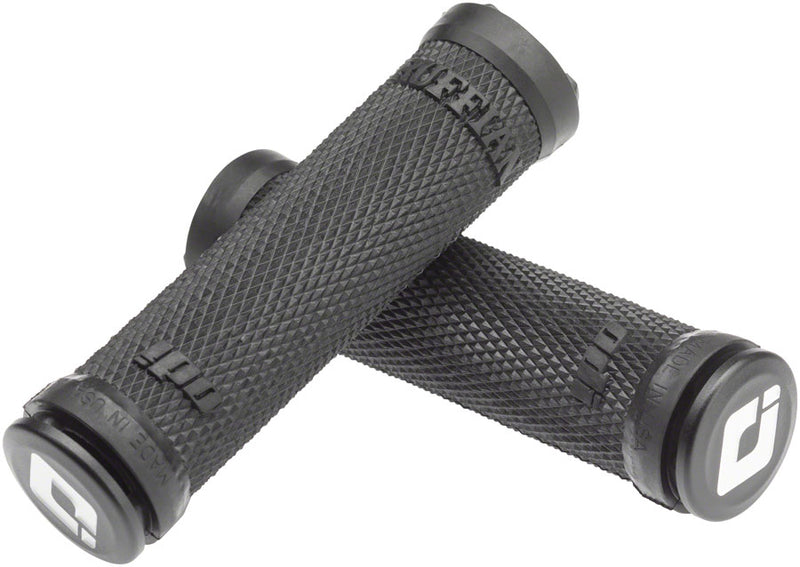 ODI Ruffian Lock-On Grips - Black, Lock-On