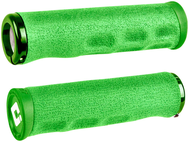 ODI Dread Lock Grips - Green, Lock-On