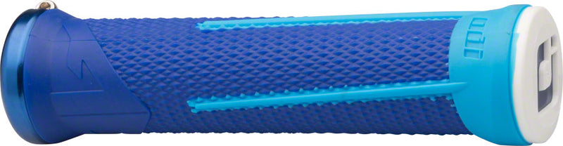 ODI AG1 Grips - Blue/Light Blue, Lock-On