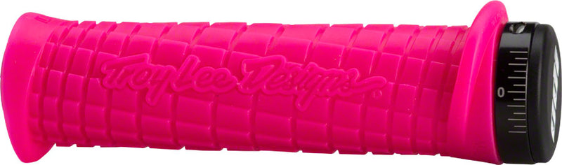 ODI Troy Lee Grips - Pink, Lock-On