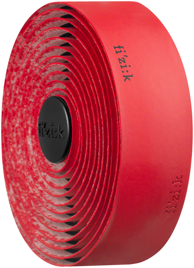 Fizik Terra Microtex Bondcush Gel Backer Tacky Bar Tape - Red