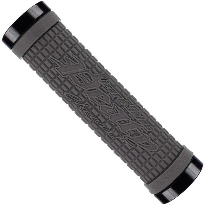 Lizard Skins Peaty Grips - Graphite, Lock-On