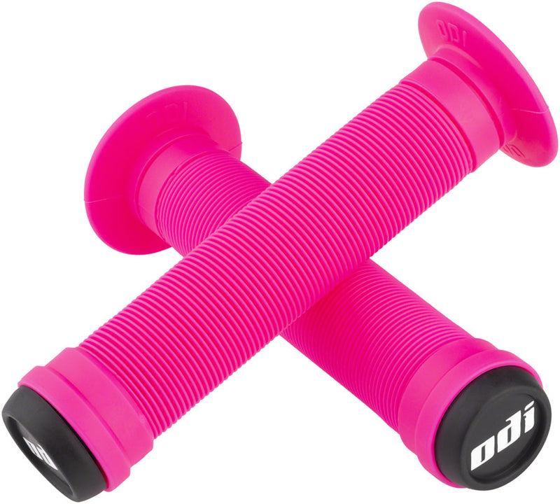 ODI Longneck ST Grips - Pink Flange