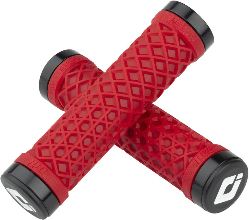 ODI Vans Lock-On Grips - Red