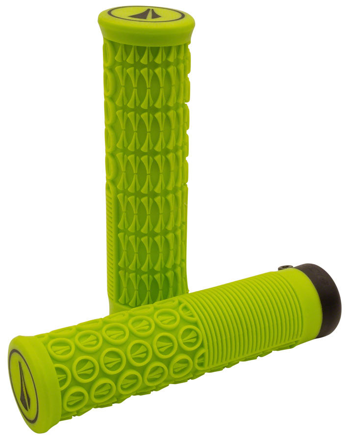 SDG Thrice 33 Lock On Grips - Neon Green