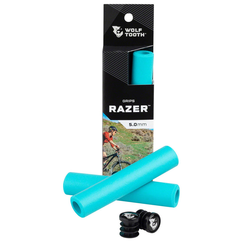 Wolf Tooth Razer Grips - Teal