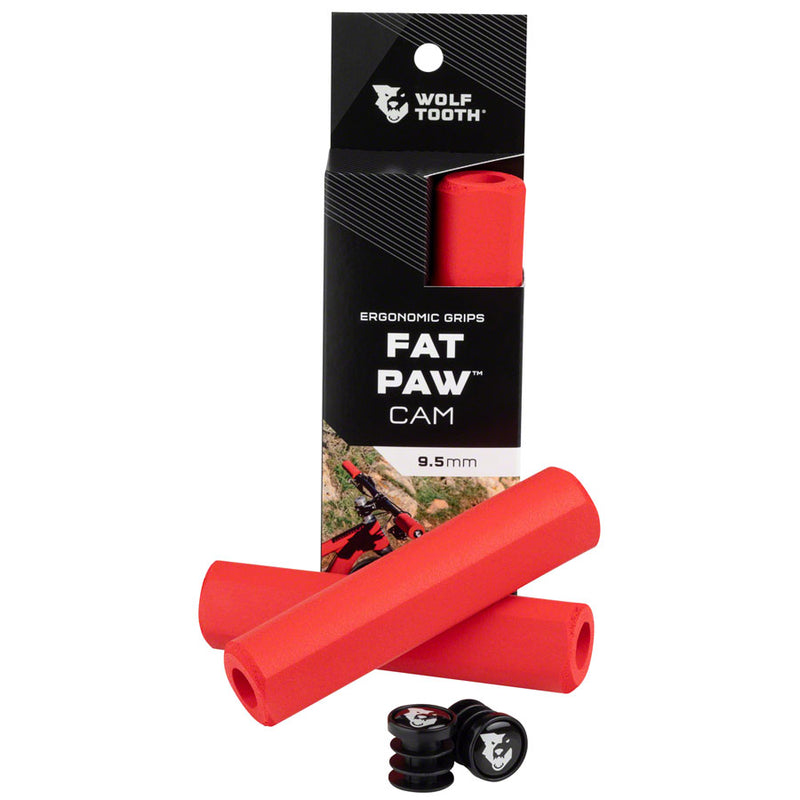 Wolf Tooth Fat Paw Cam Grips - Red