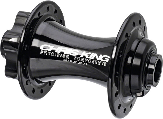 Chris King ISO Front Hub - 20 x 110mm, 6-Bolt, Black, 32H