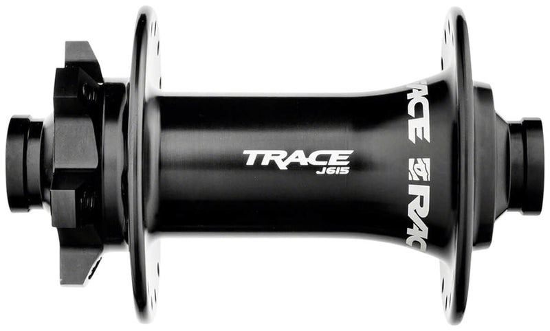 RaceFace Trace J-Bend 615 Front Hub - 15 x 110mm Boost, 6-Bolt, Black