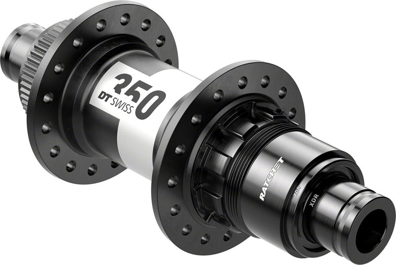 DT Swiss 350 Rear Hub - 12 x 142mm, Center-Lock, XDR, Black, 24H, 36pt