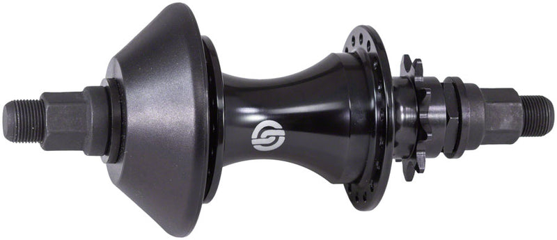 Salt EX Rear Hub - 14mm, 28H, Cassette, RHD, Black