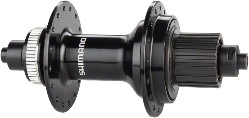 Shimano FH-MT500-B Rear Hub - QR x 141mm, Center-Lock, Micro Spline, Black, 32H