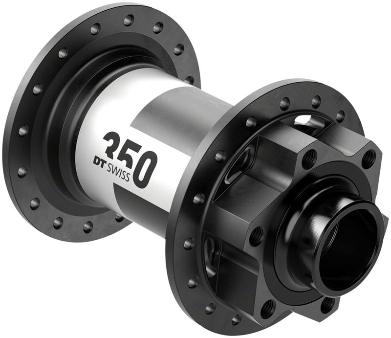 DT Swiss 350 Front Hub - 20 x 110mm, 6-Bolt, Black, 32H